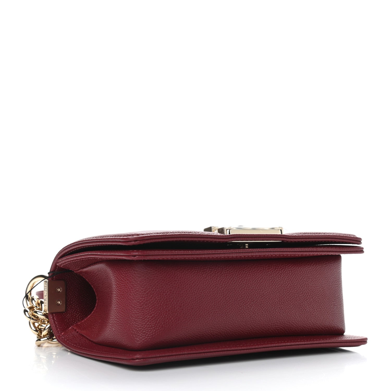 Chanel Caviar Quilted Small Boy Flap Burgundy 4 of 9