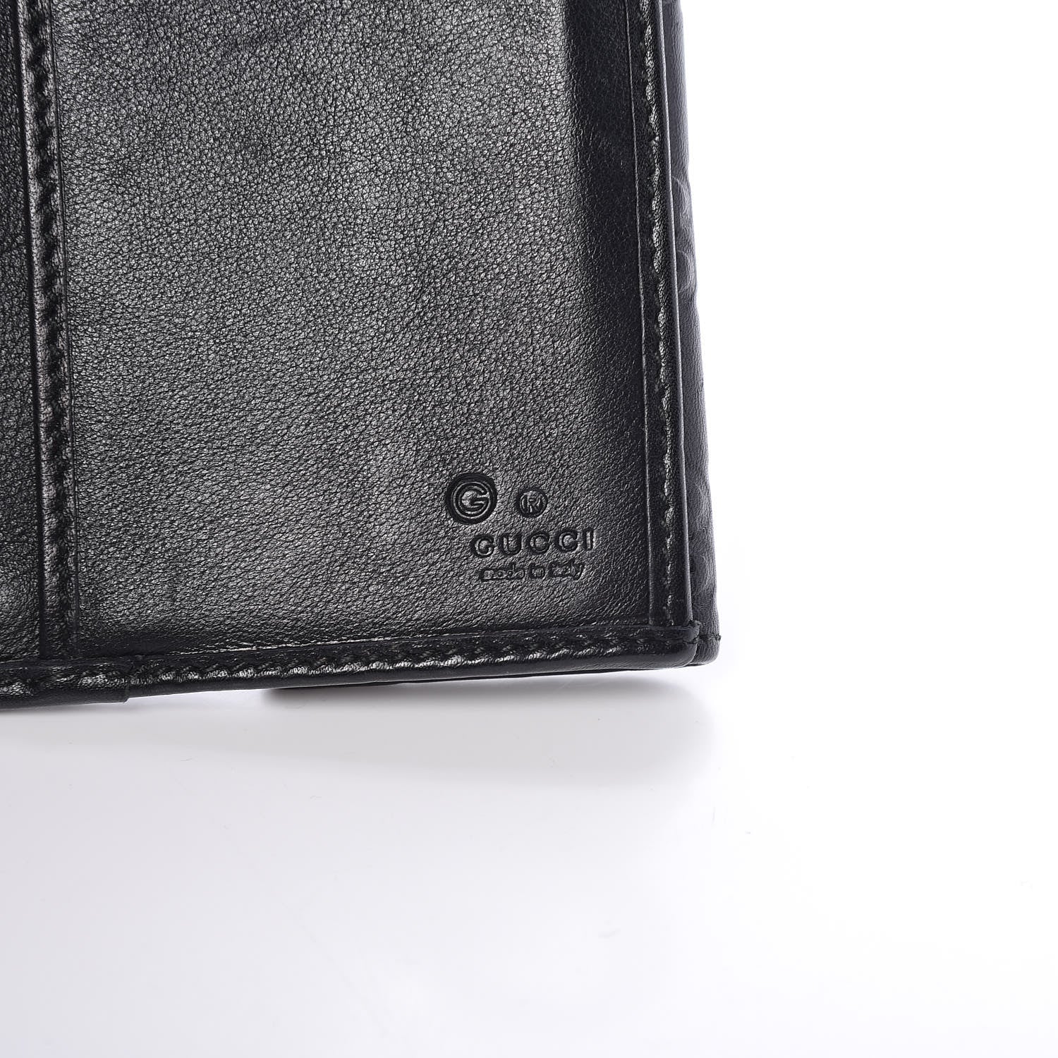Gucci Guccissima Continental Wallet Black 8 of 13