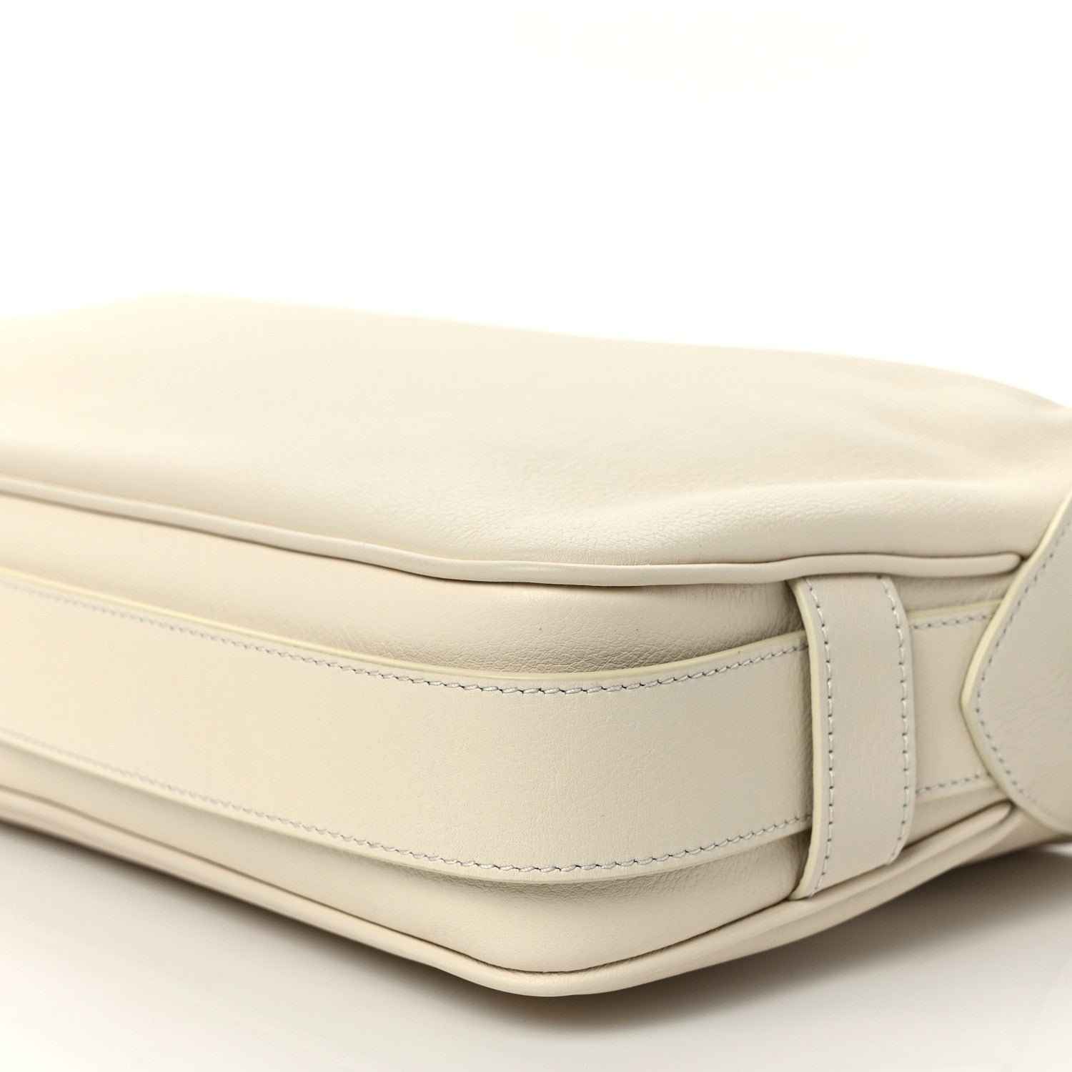 Celine Supple Calfskin Medium Romy Shoulder Bag Rice 9 of 9