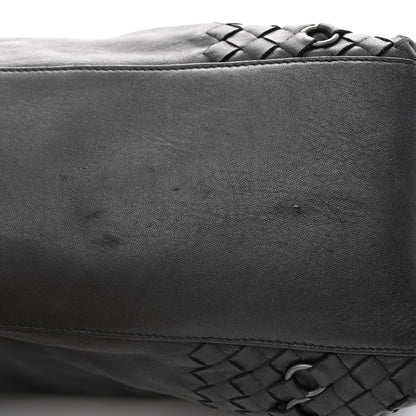 Bottega Veneta Lambskin Intrecciato Tote Black 14 of 16