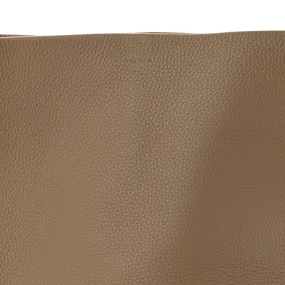 The Row Polished Saddle Calfskin Medium N/S Park Tote Acajou 7 of 9