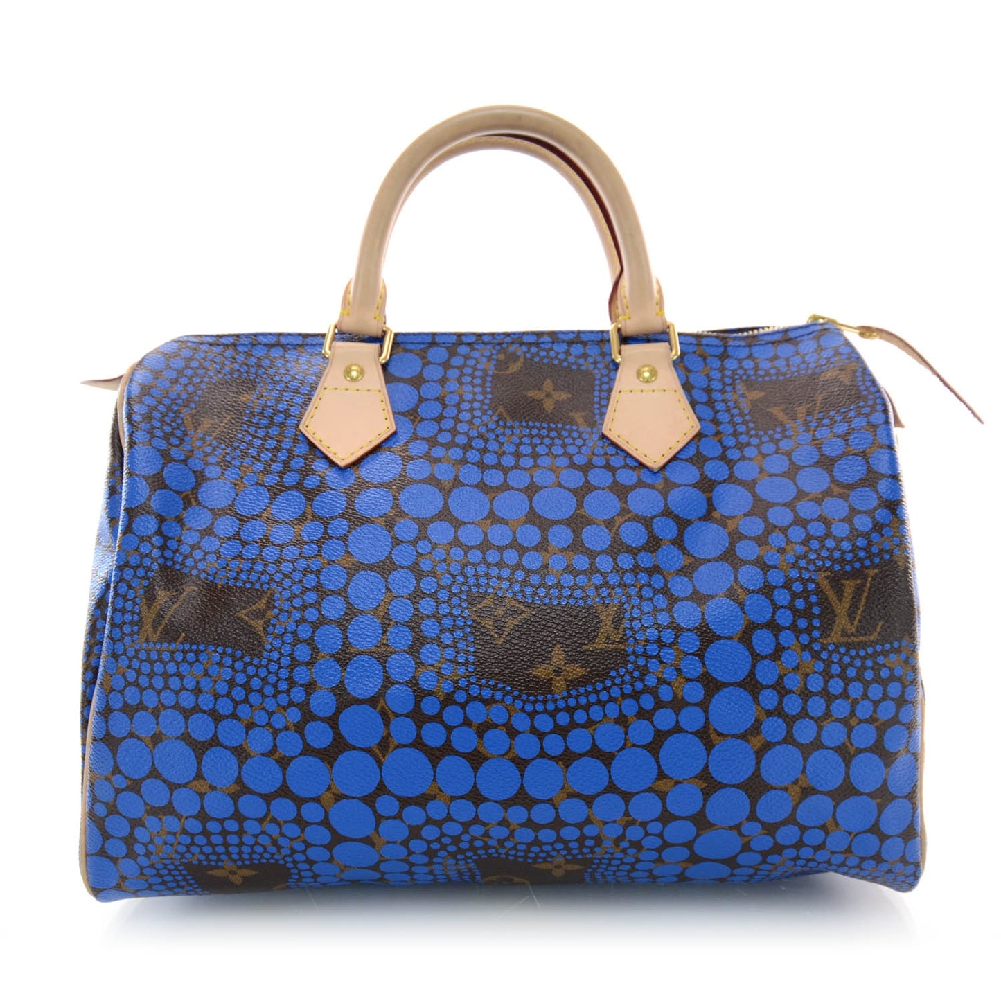 Monogram Kusama Town Speedy 30 Blue