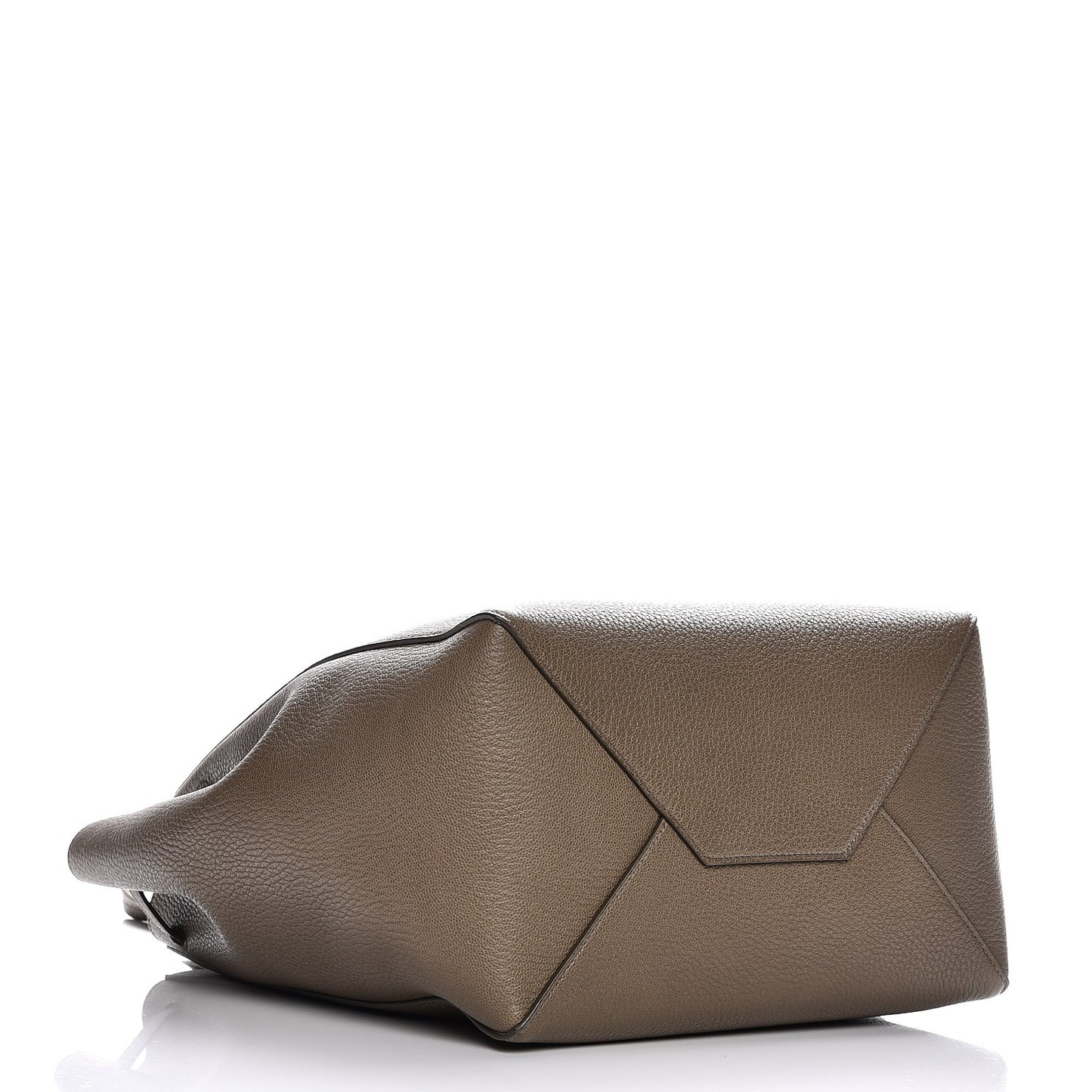 Soft Grained Calfskin Small Belt Cabas Phantom Taupe