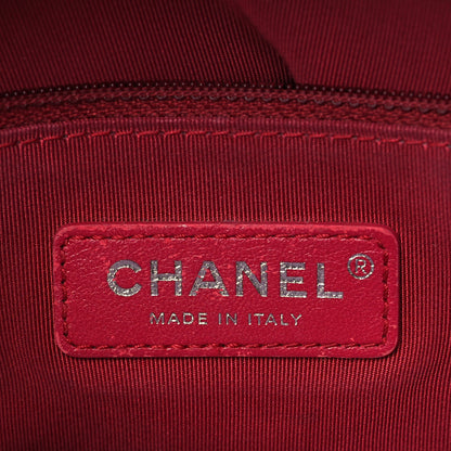 Chanel Aged Calfskin Quilted Large Gabrielle Hobo Beige Black 4 of 13
