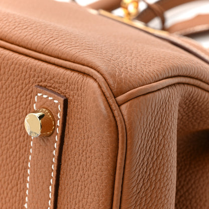 Hermes Togo Birkin 30 Gold 11 of 12