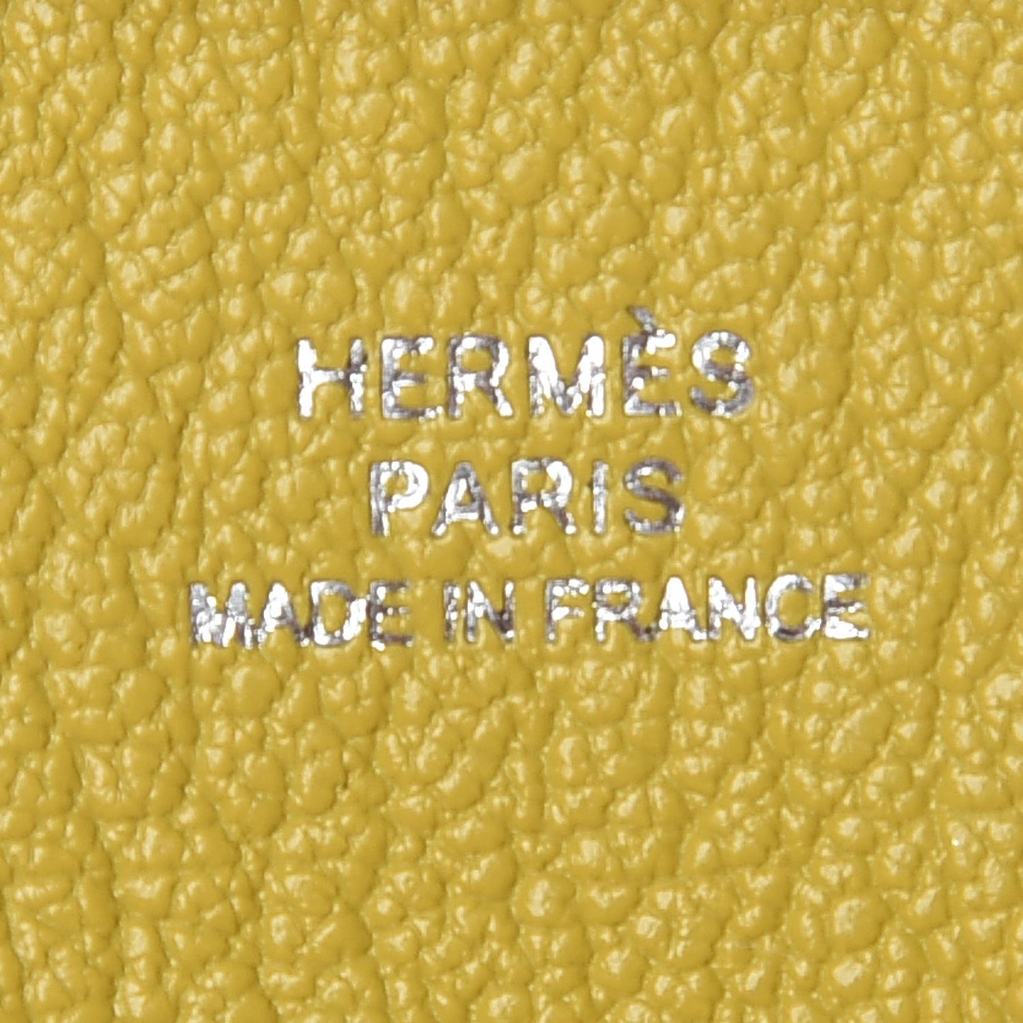Chevre Mysore Bastia Coin Purse Jaune De Naples