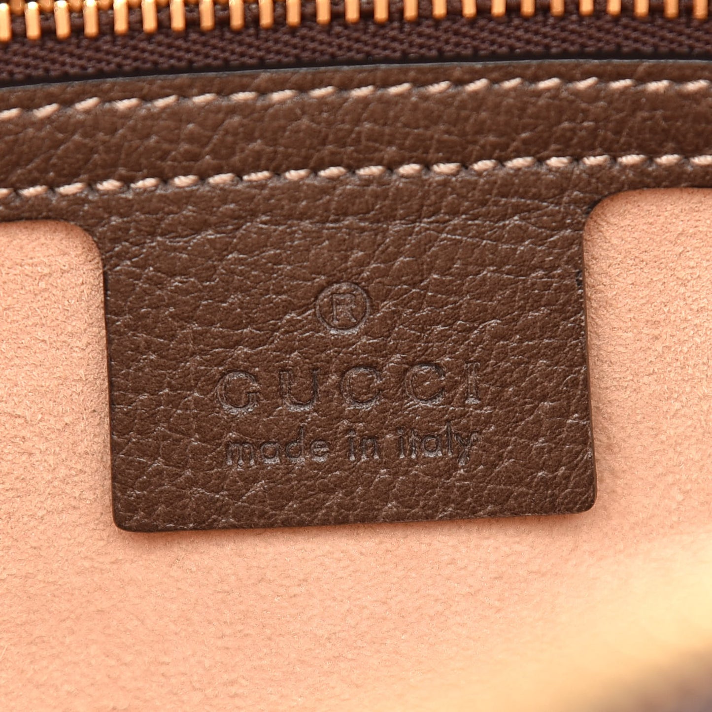 GG Supreme Monogram Web Small Ophidia Shoulder Bag Brown