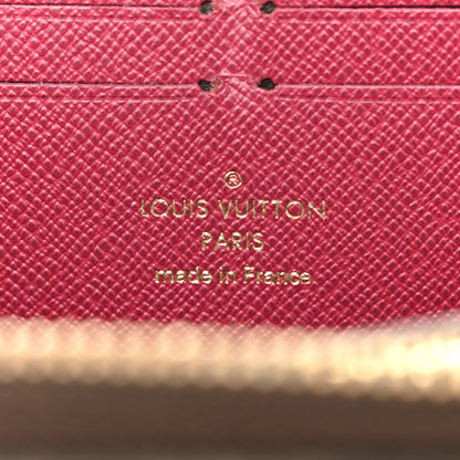 Louis Vuitton Monogram Clemence Wallet Fuchsia 6 of 13