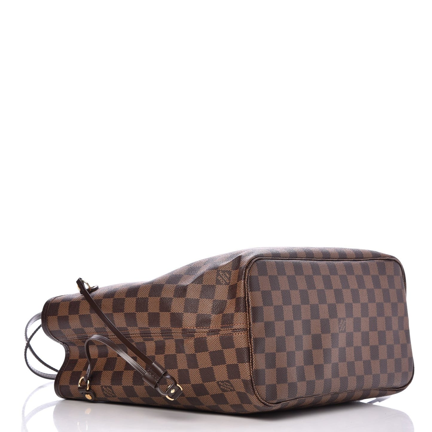 Damier Ebene Neo Neverfull MM Rose Ballerine