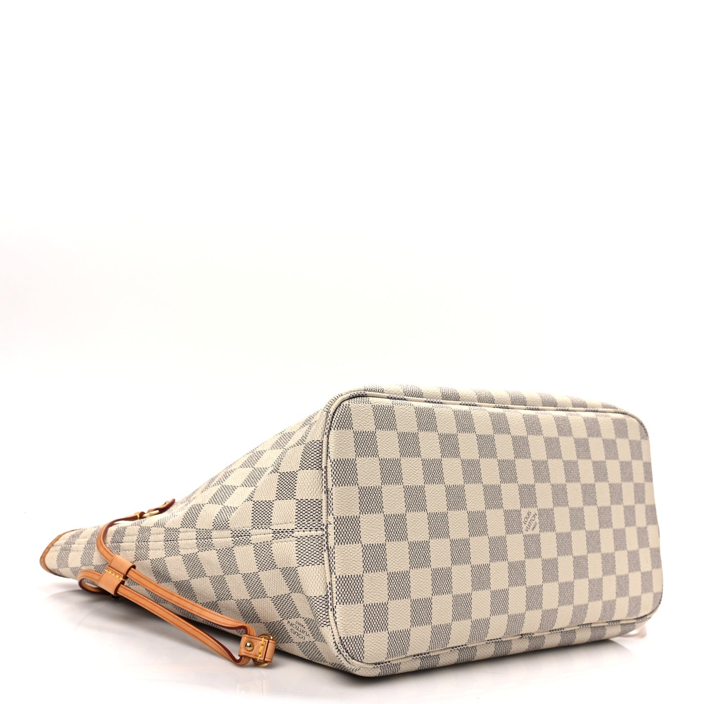 Damier Azur Neo Neverfull MM Rose Ballerine