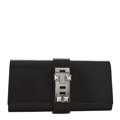Hermes Box Medor 29 Clutch Chocolate 1 of 8