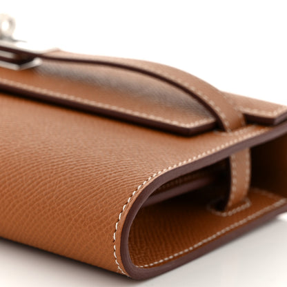 Hermes Epsom Kelly Wallet To Go Gold 10 of 11