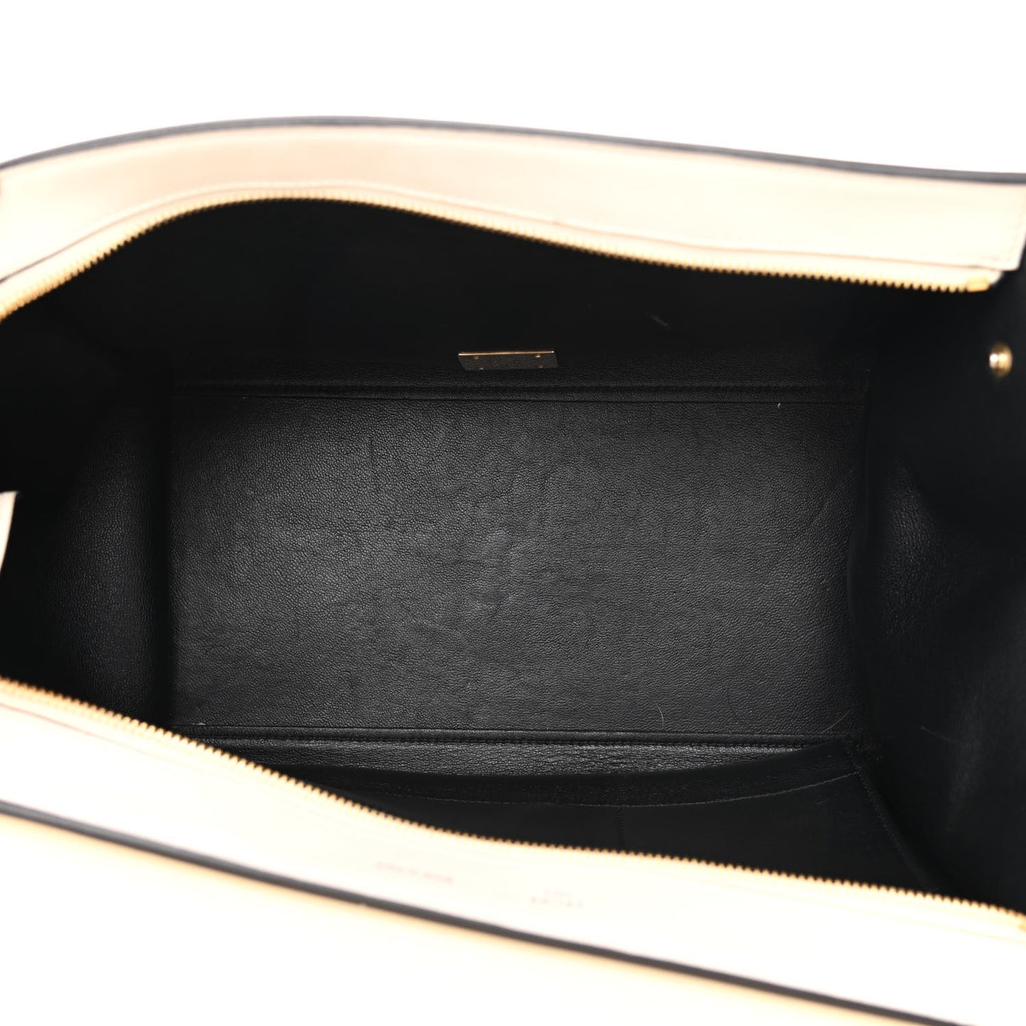 Calfskin Suede Whipsnake Medium Trapeze Black White