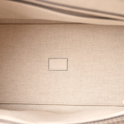 Gucci Koi Calfskin Medium Bauletto Duffle Top Handle Bag White 5 of 10