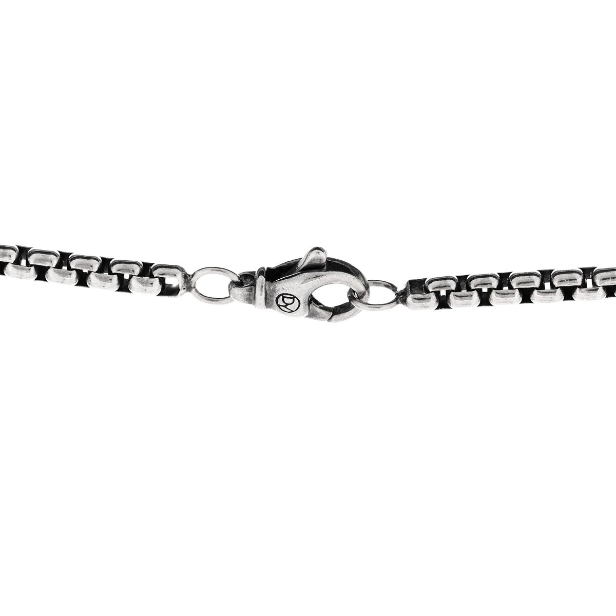 Sterling Silver 3.6mm Box Chain Necklace 22"