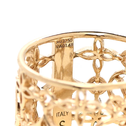 Louis Vuitton Filigram Ring S Gold 5 of 6