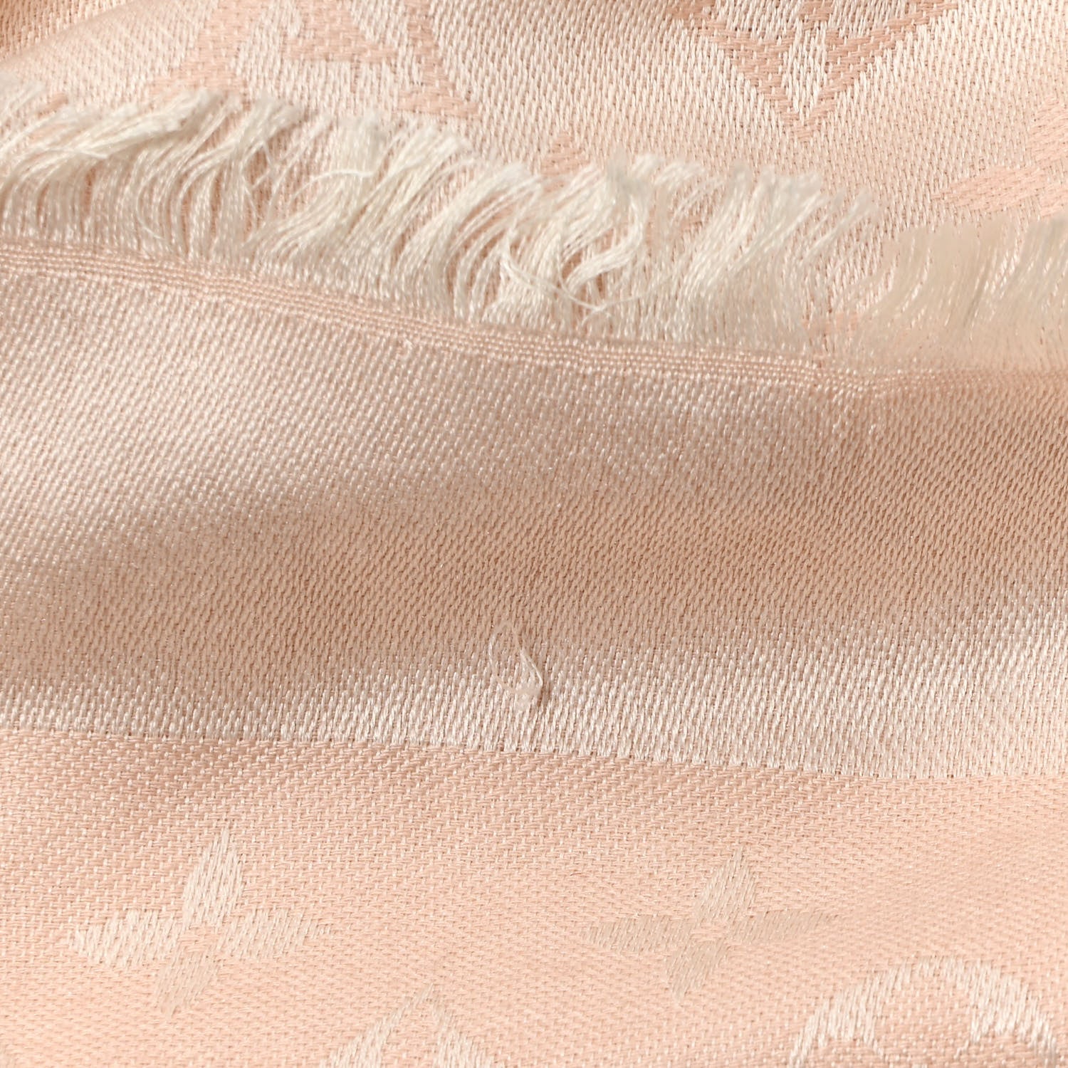 Louis Vuitton Silk Wool Monogram Shawl Rose 6 of 9