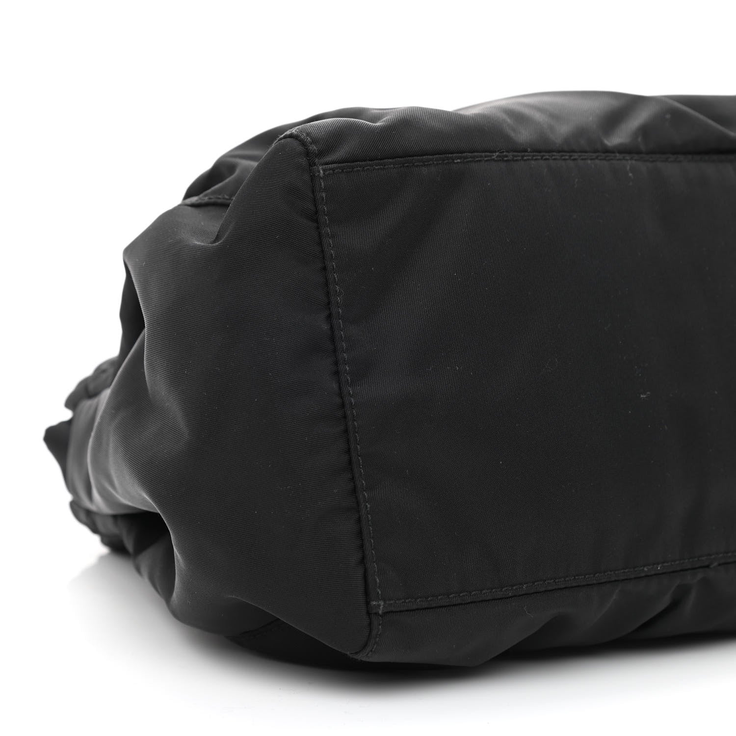 Prada Tessuto Nylon Shoulder Bag Black 9 of 14