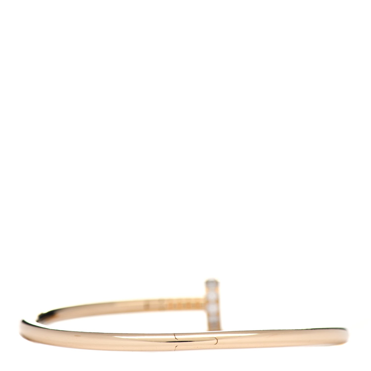 Cartier 18K Yellow Gold Diamond Juste Un Clou Bracelet 16 3 of 5