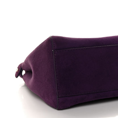 Fendi Chamois XS Peekaboo Iconic Satchel Viola Plus 5 of 8