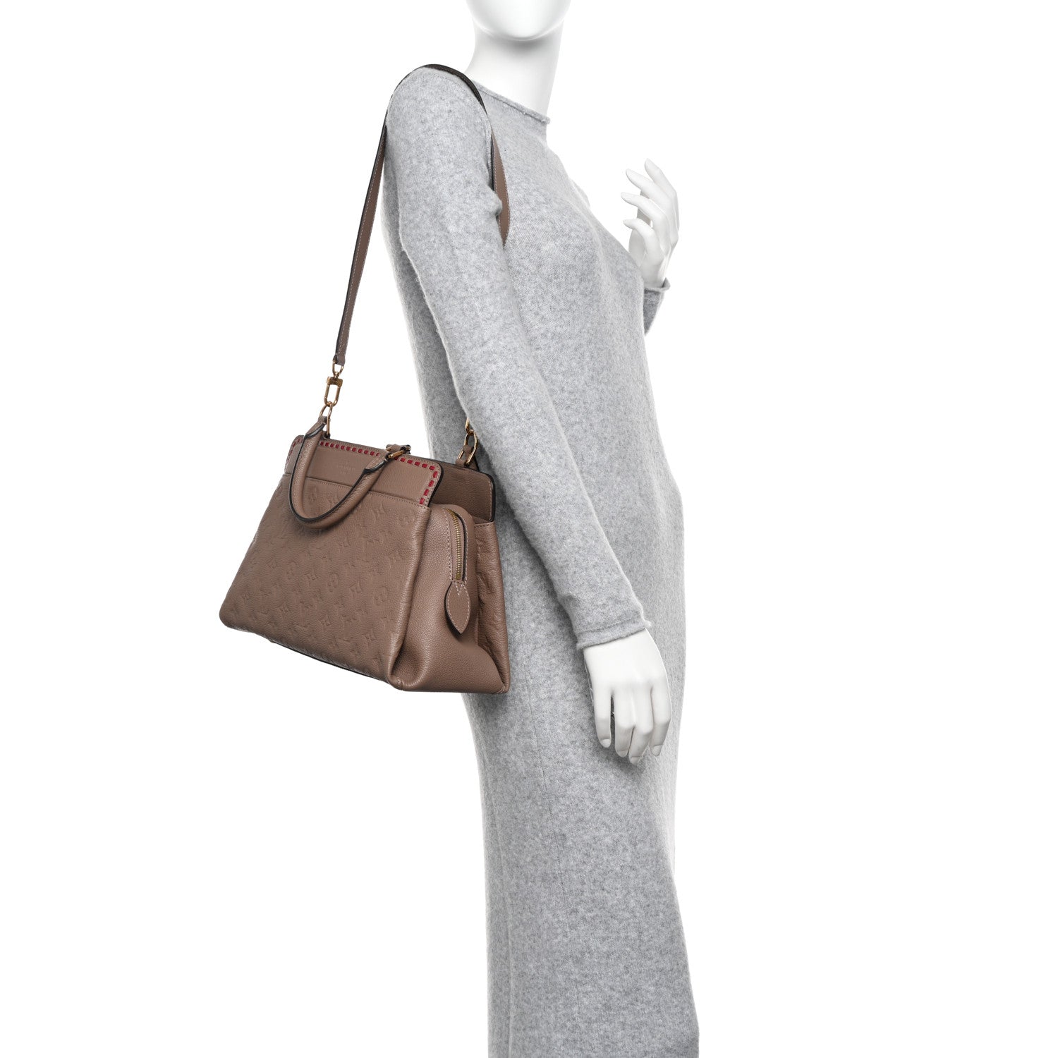 Louis Vuitton Empreinte Vosges MM Taupe Glace 2 of 11