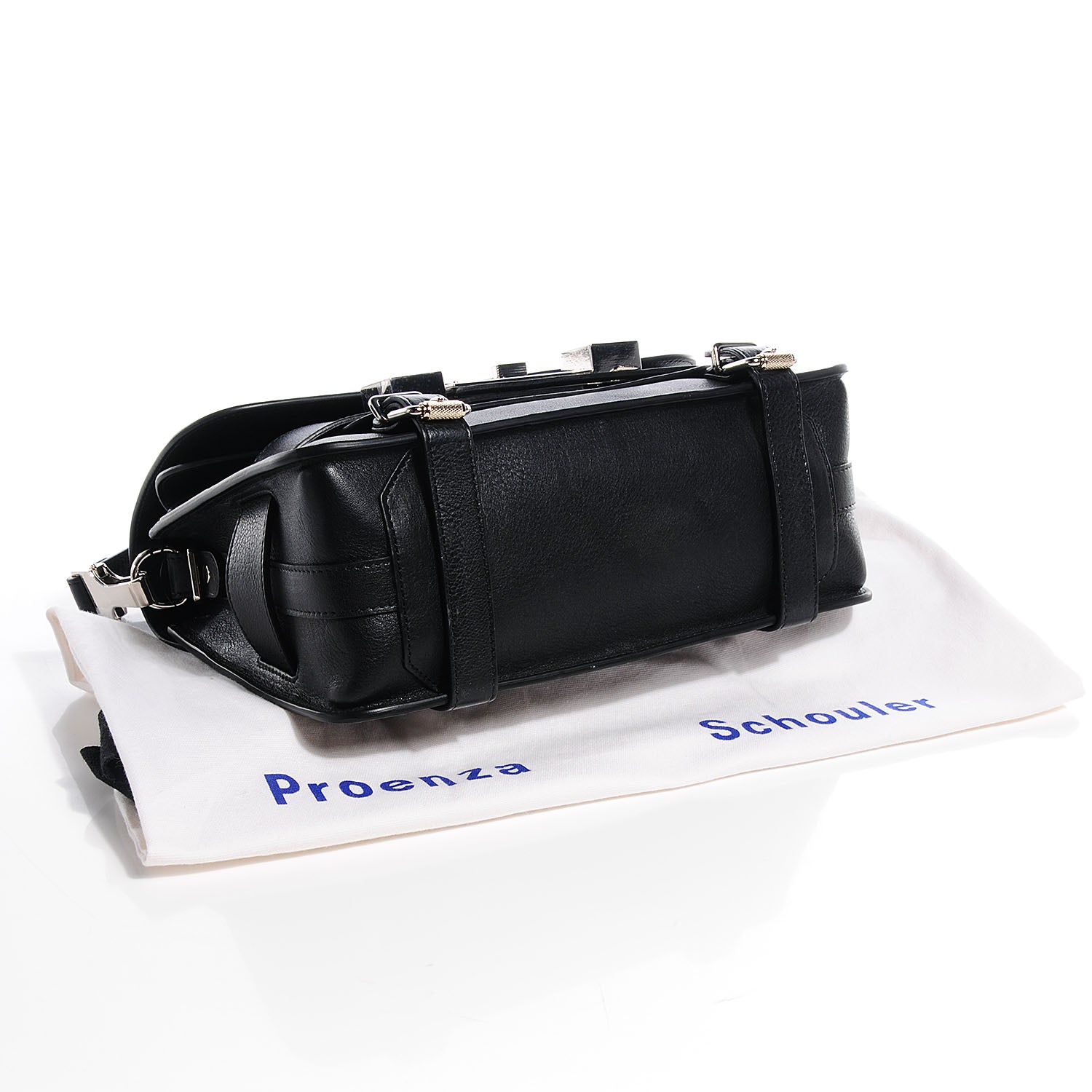 Proenza Schouler Leather PS11 Classic Shoulder Bag Old Matt Black 5 of 10