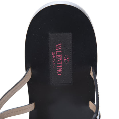 Valentino Garavani Nappa Loveblade Caged Flat Sandals 39 Black 7 of 11