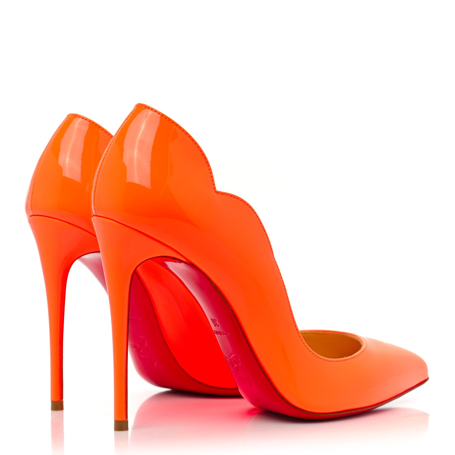 Christian Louboutin Patent Hot Chick 100 Pumps 36 4 of 14