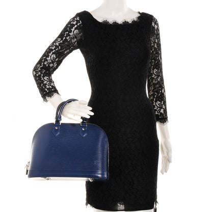 Louis Vuitton Epi Alma PM Indigo 2 of 6