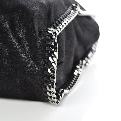 Stella McCartney Shaggy Deer Big Falabella Tote Black 9 of 10