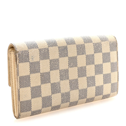 Louis Vuitton Damier Azur Sarah Wallet 3 of 6