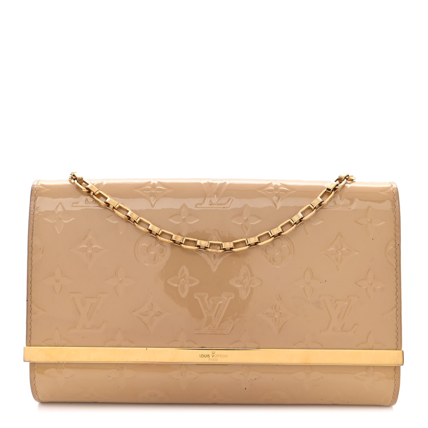 Louis Vuitton Vernis Ana Clutch Dune 1 of 9