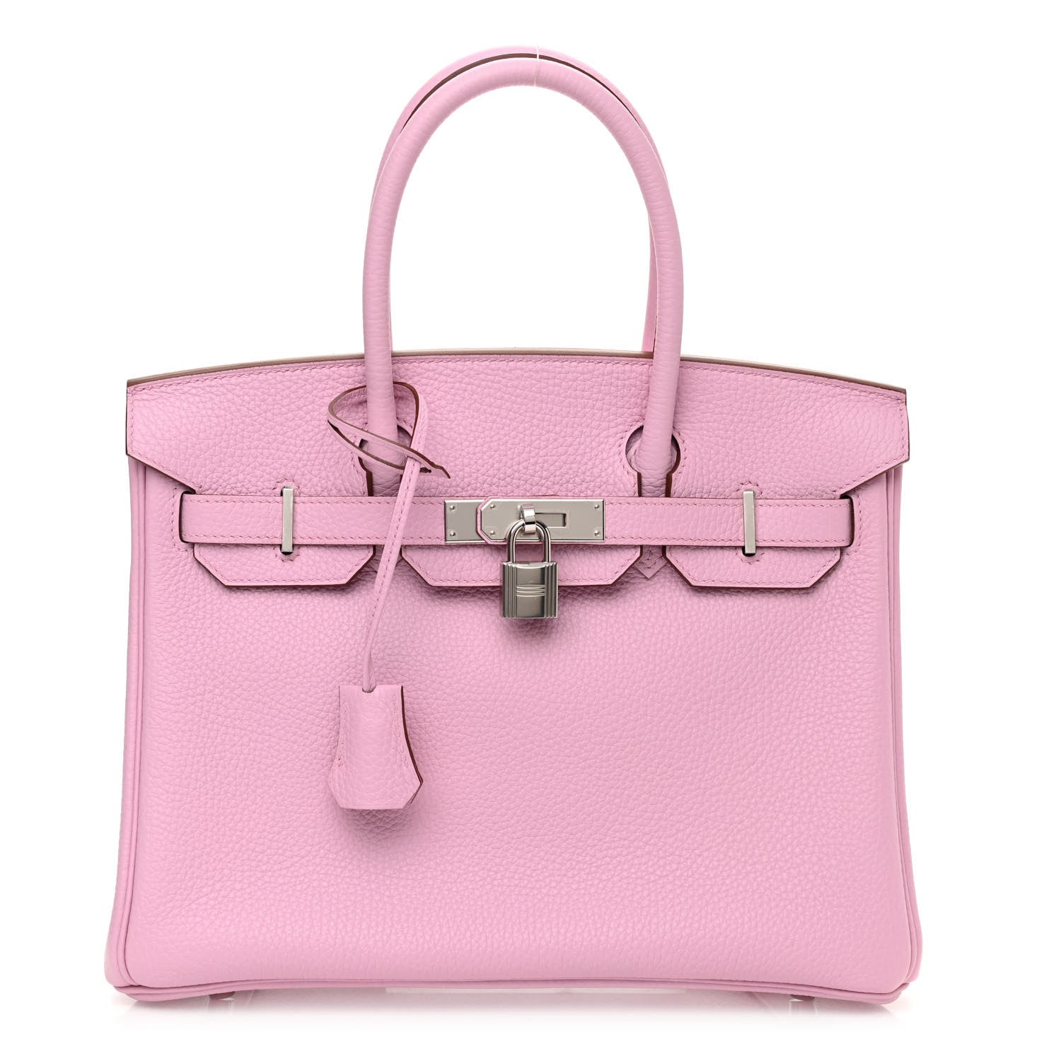 Hermes Taurillon Clemence Birkin 30 Mauve Sylvestre 1 of 11