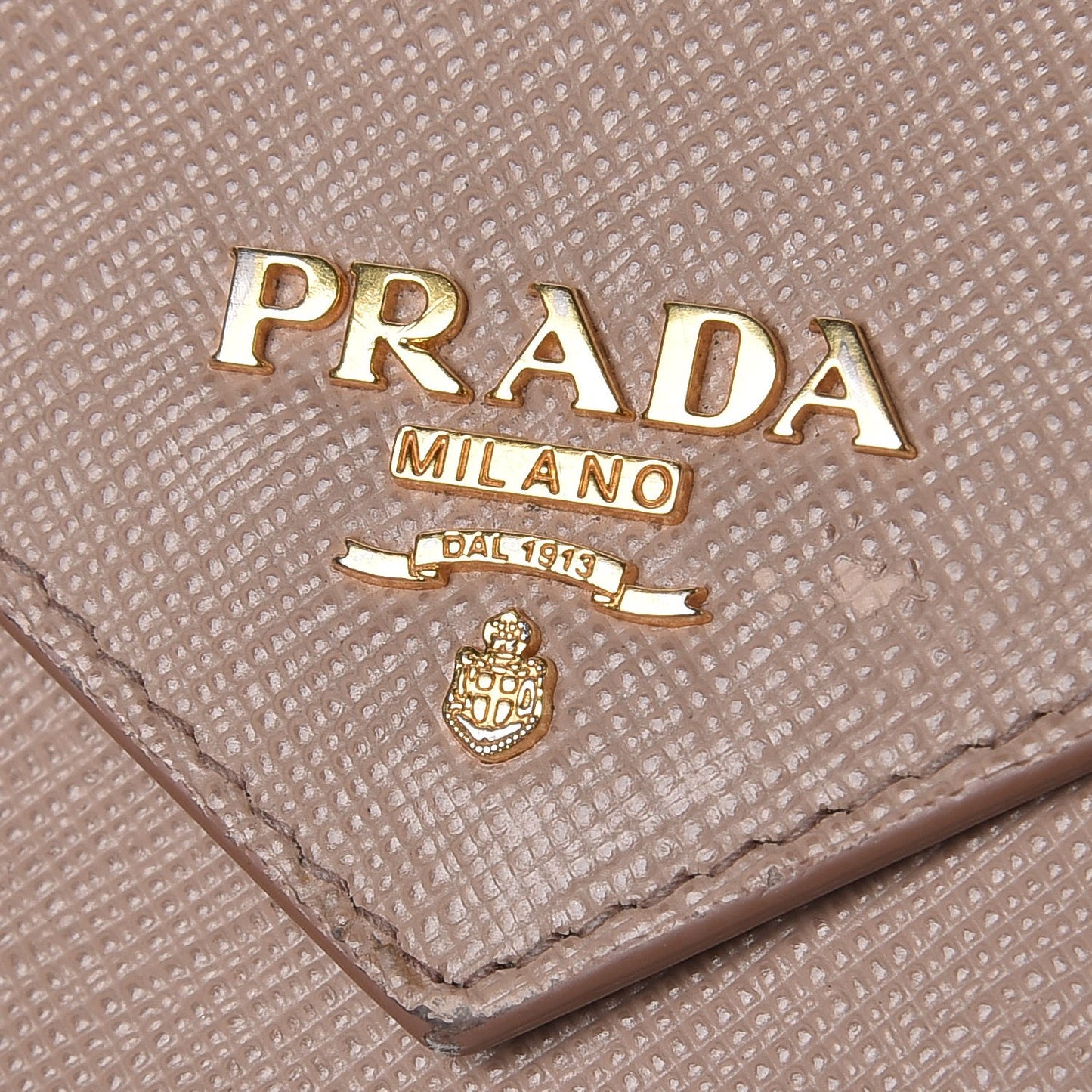 Saffiano Compact Envelope Wallet Cammeo