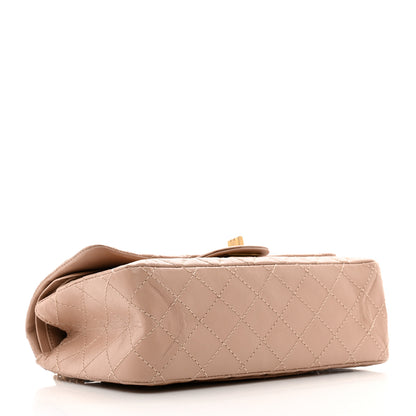 Chanel Aged Calfskin Quilted 2.55 Reissue 225 Flap Light Beige 4 of 10