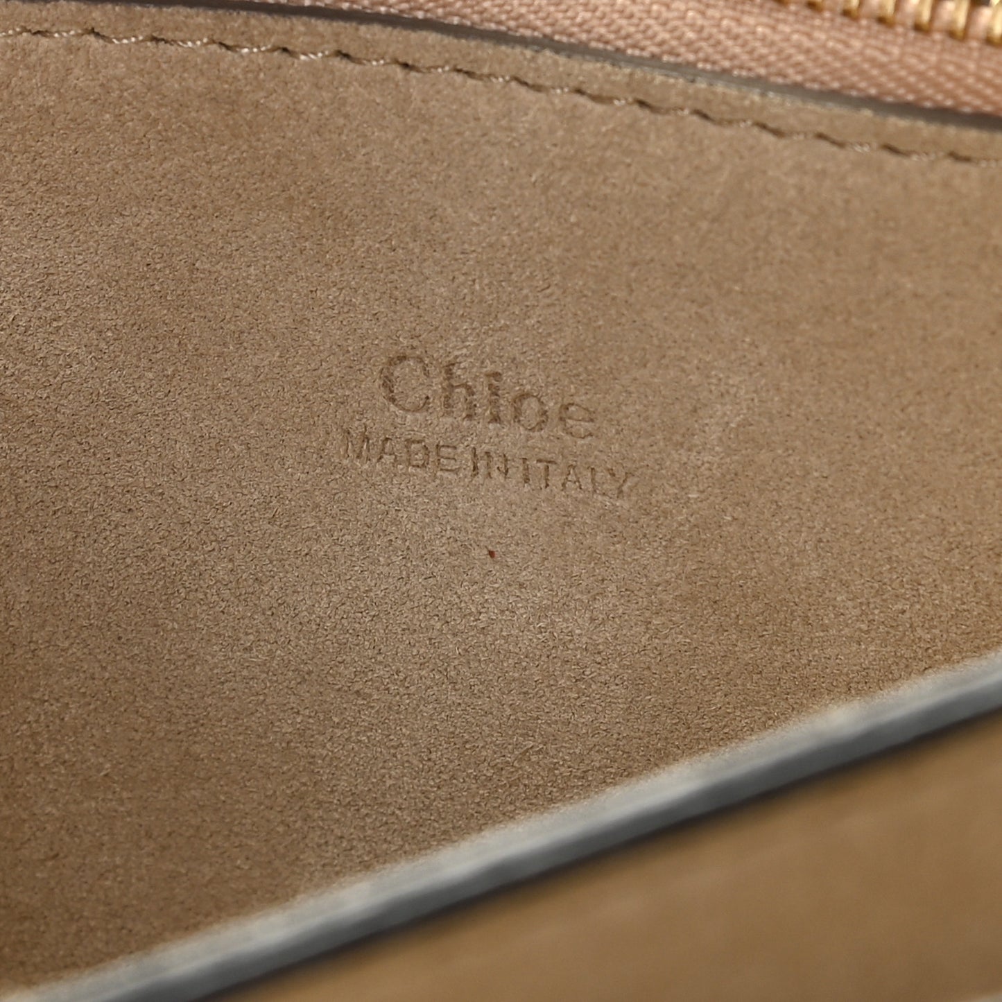 Calfskin Medium Faye Shoulder Bag Motty Grey