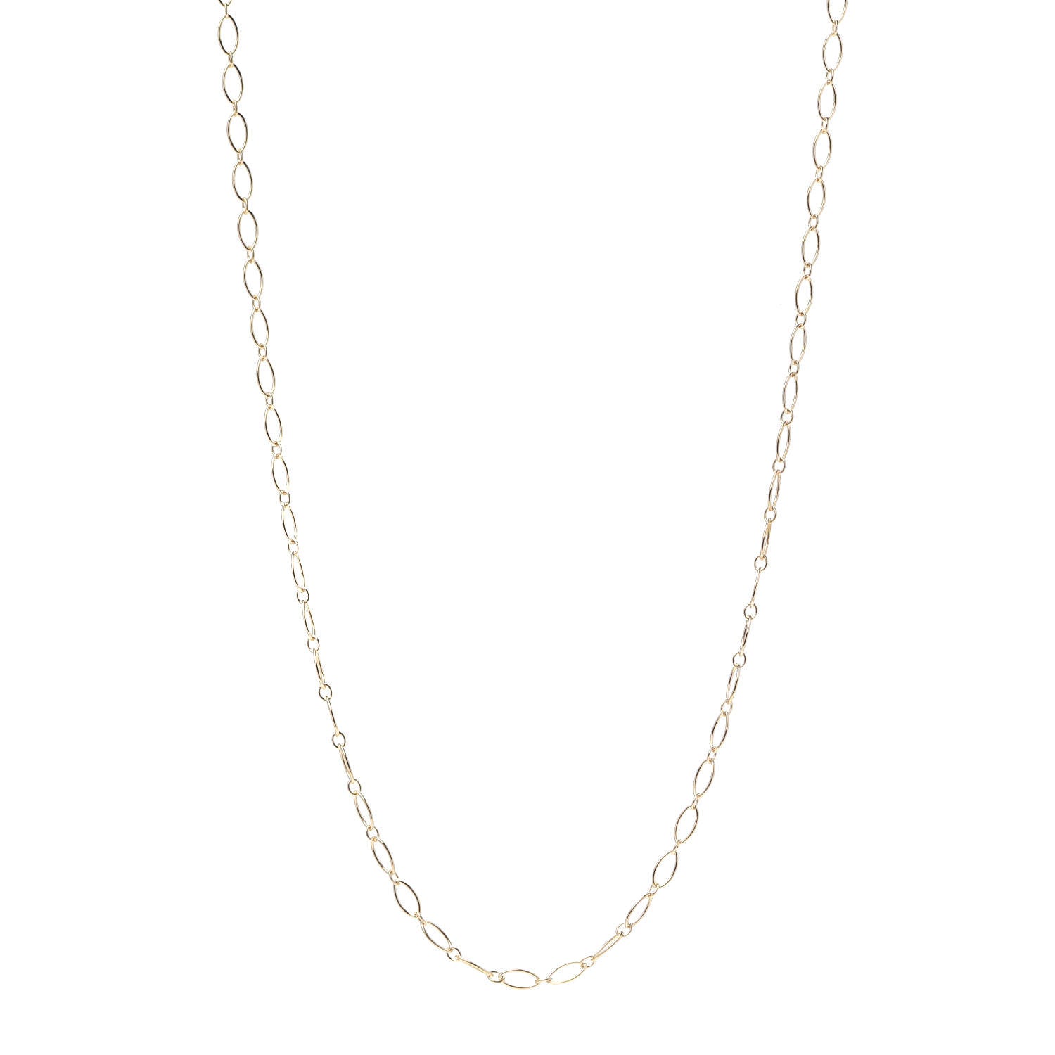 Tiffany 18K Rose Gold Oval Link Chain 1 of 6