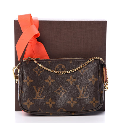 Louis Vuitton Monogram Mini Pochette Accessories 8 of 8