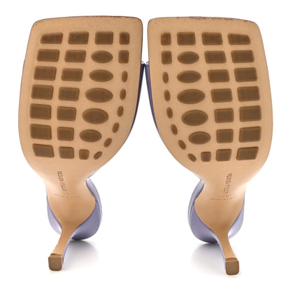 Bottega Veneta Lambskin Stretch Mule Sandals 41 Lavender 6 of 10
