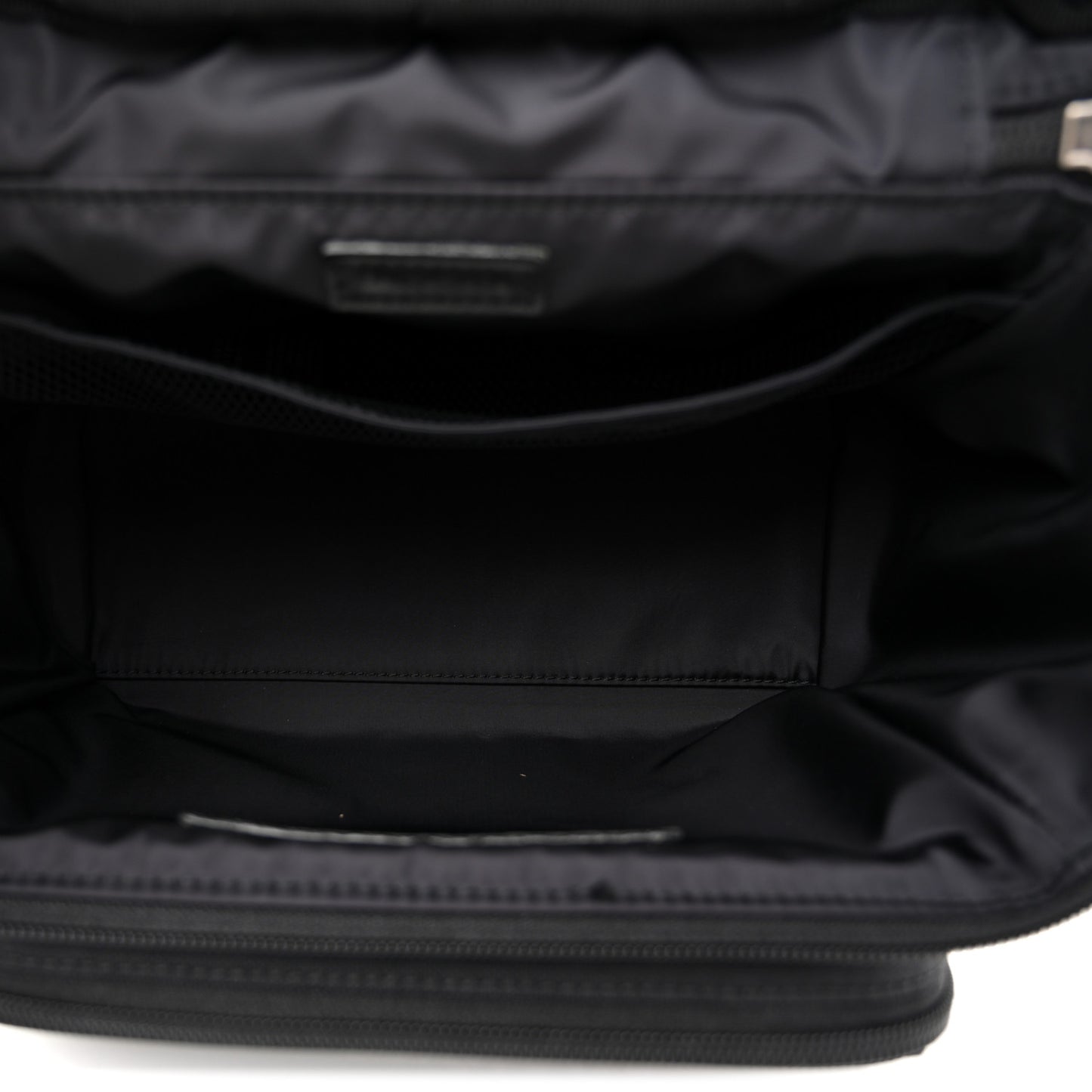 Nylon Logo Sport Camera Bag Black