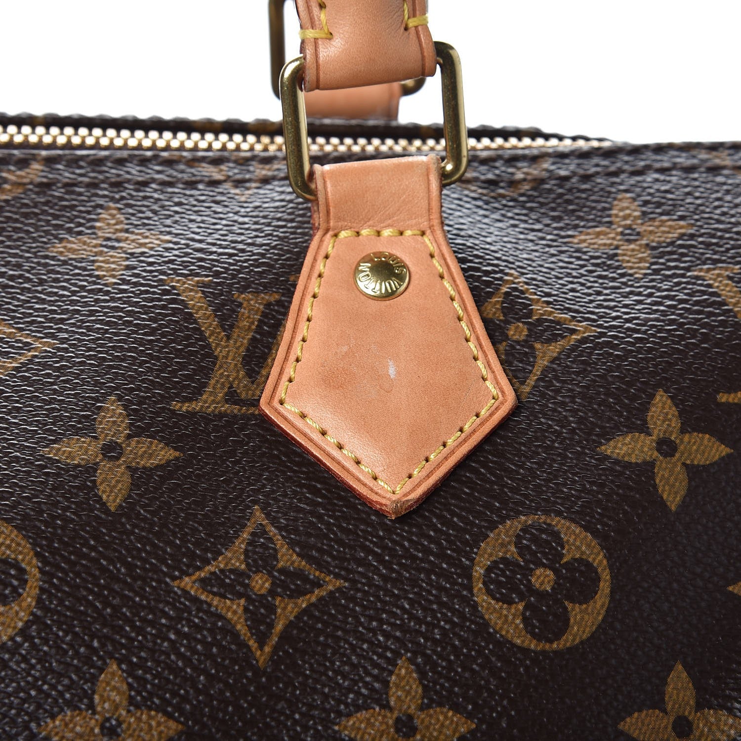 Louis Vuitton Monogram Speedy Bandouliere 35 9 of 12
