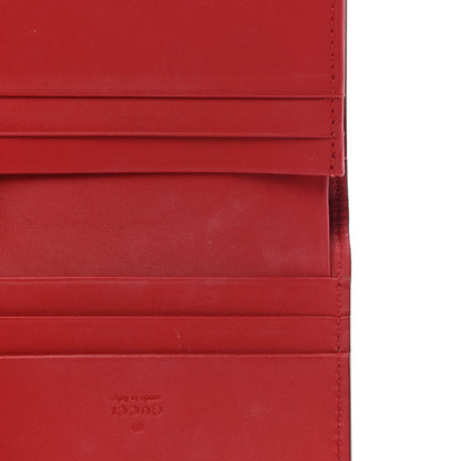 Gucci GG Supreme Monogram Blooms Card Case Beige Blue Navy Hibiscus Red 8 of 8