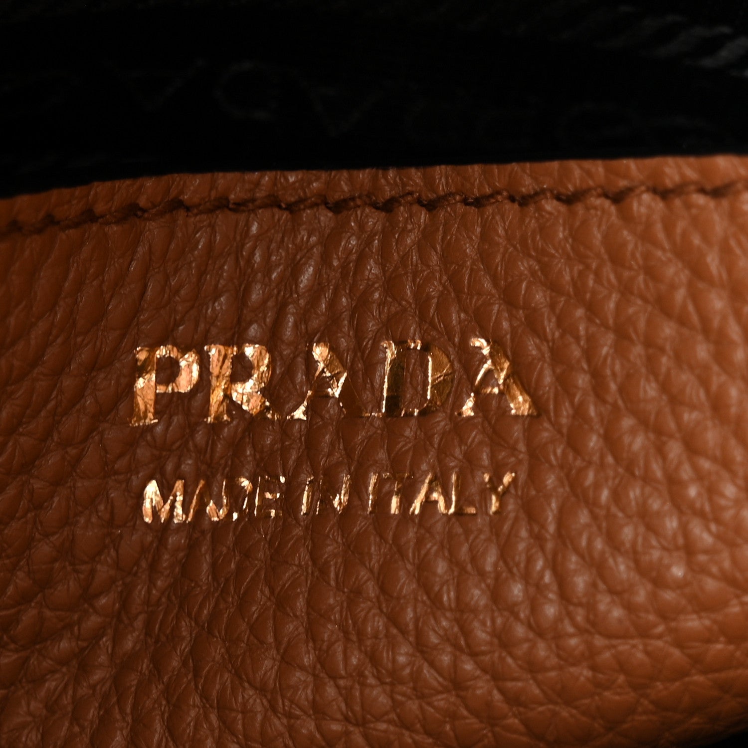 Prada Vitello Daino Soft Mini Hobo Messenger Bag Caramel 6 of 9