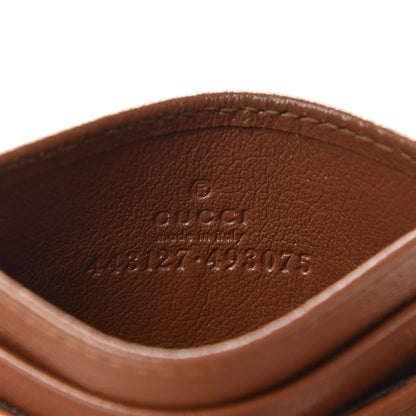 Gucci Azalea Calfskin Matelasse Diagonal GG Marmont Card Holder Cuir 5 of 5