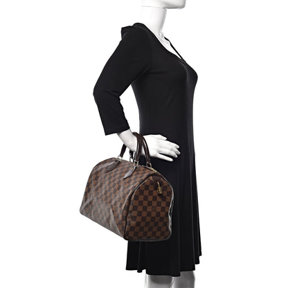 Louis Vuitton Damier Ebene Speedy 30 2 of 12