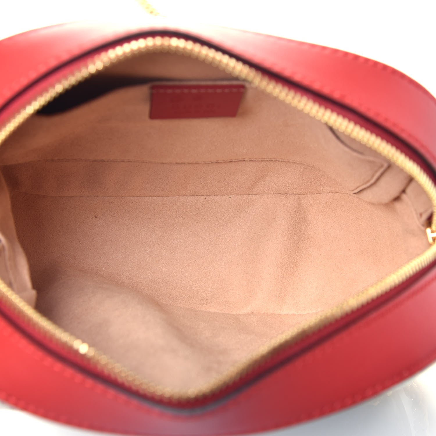 Gucci GG Supreme Monogram Blooms Mini Chain Shoulder Bag Beige Blue Navy Hibiscus Red 5 of 9