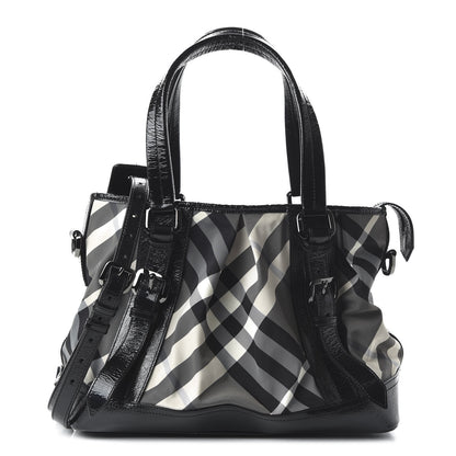 Burberry Nylon Beat Check Lowry Black 1 of 9