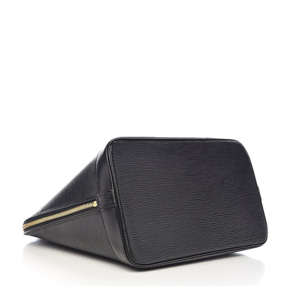 Louis Vuitton Epi Alma PM Black 4 of 18