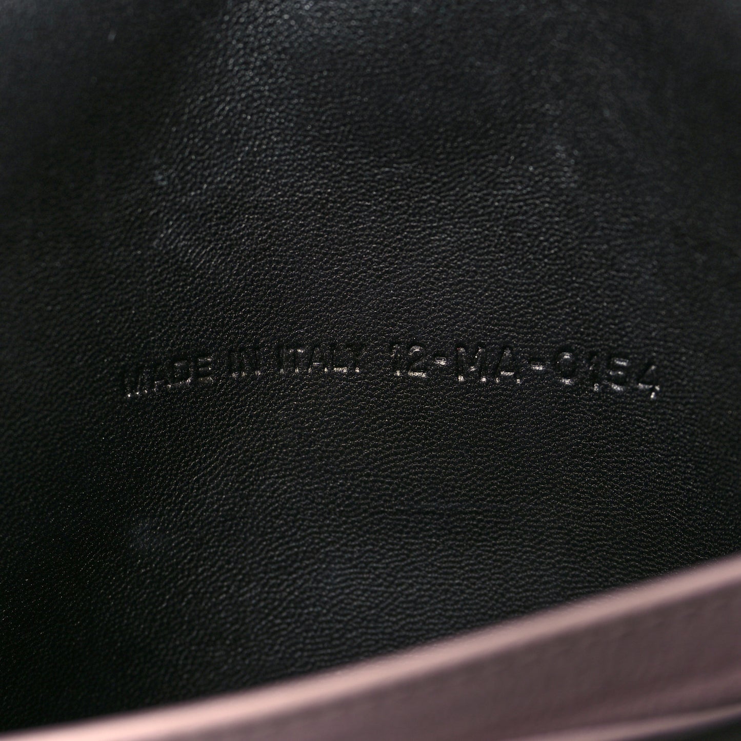 Lambskin Cannage Miss Dior Promenade Pouch Black
