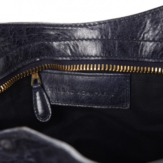 Balenciaga Agneau Giant 21 Gold Hardware Part Time Navy 6 of 16